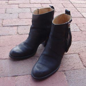 Acne Studios Pistol Leather Ankle Booties Boots 39